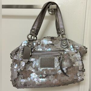 Authentic Vintage Coach x Poppy Sequined Purse